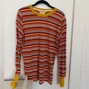 Big Bud Press striped long sleeve t-shirt unisex XS